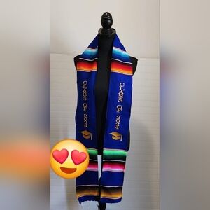 Sarape estola graduación México